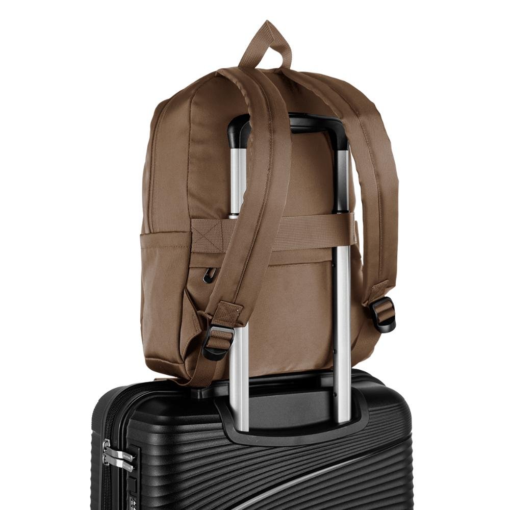 Mochila Média Sestini Work 2 - Marrom Marrom 6