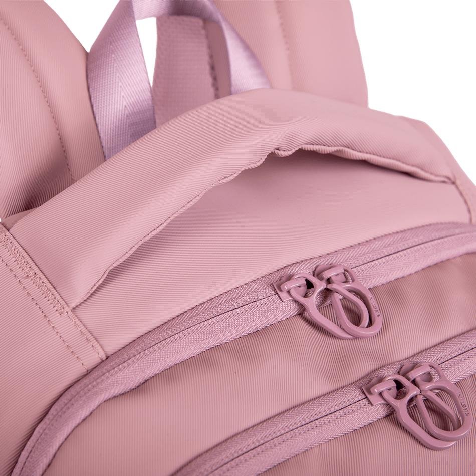 Mochila Grande 2 compartimentos Notebook 15,6 Sestini Hydroblock F - Rosa Rosa 11