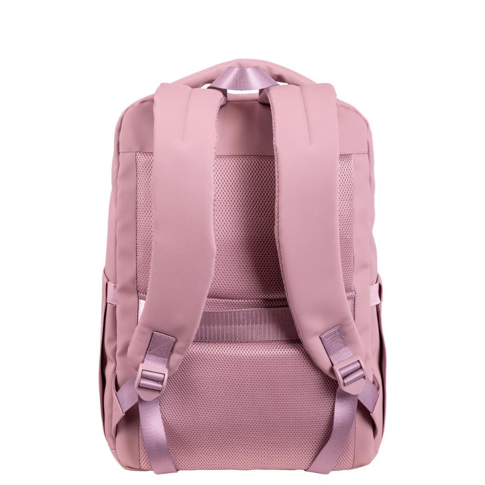 Mochila Grande 2 compartimentos Notebook 15,6 Sestini Hydroblock F - Rosa Rosa 4