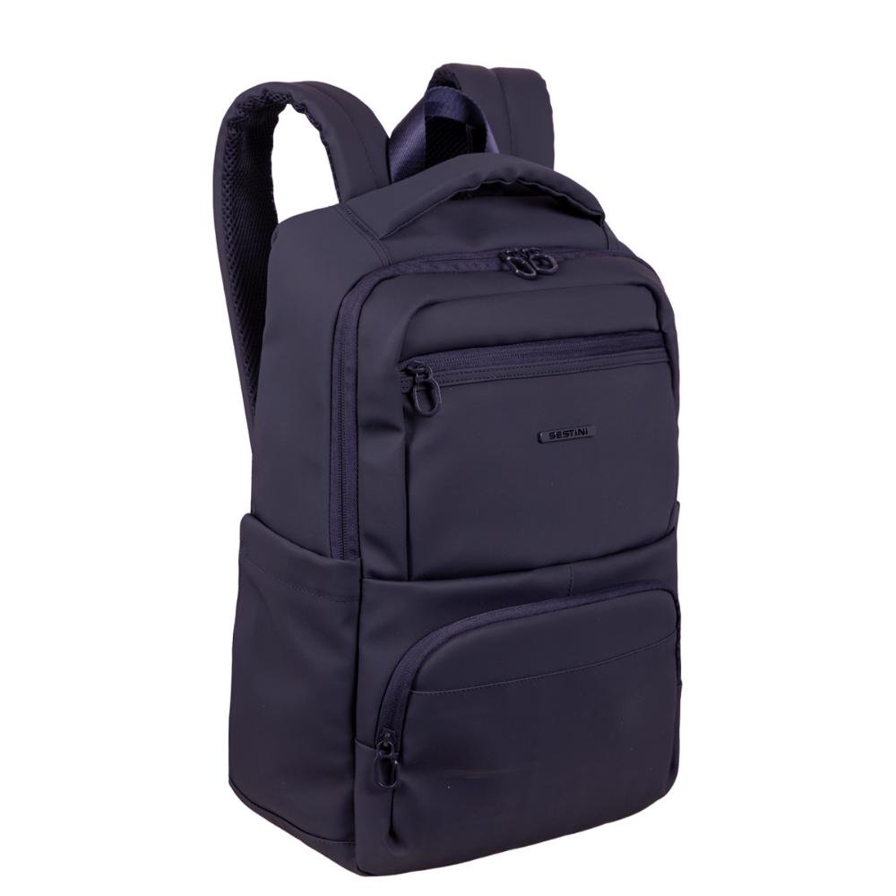 Mochila Grande Notebook 15,6 Sestini Hydroblock F - Azul Azul Marinho 2