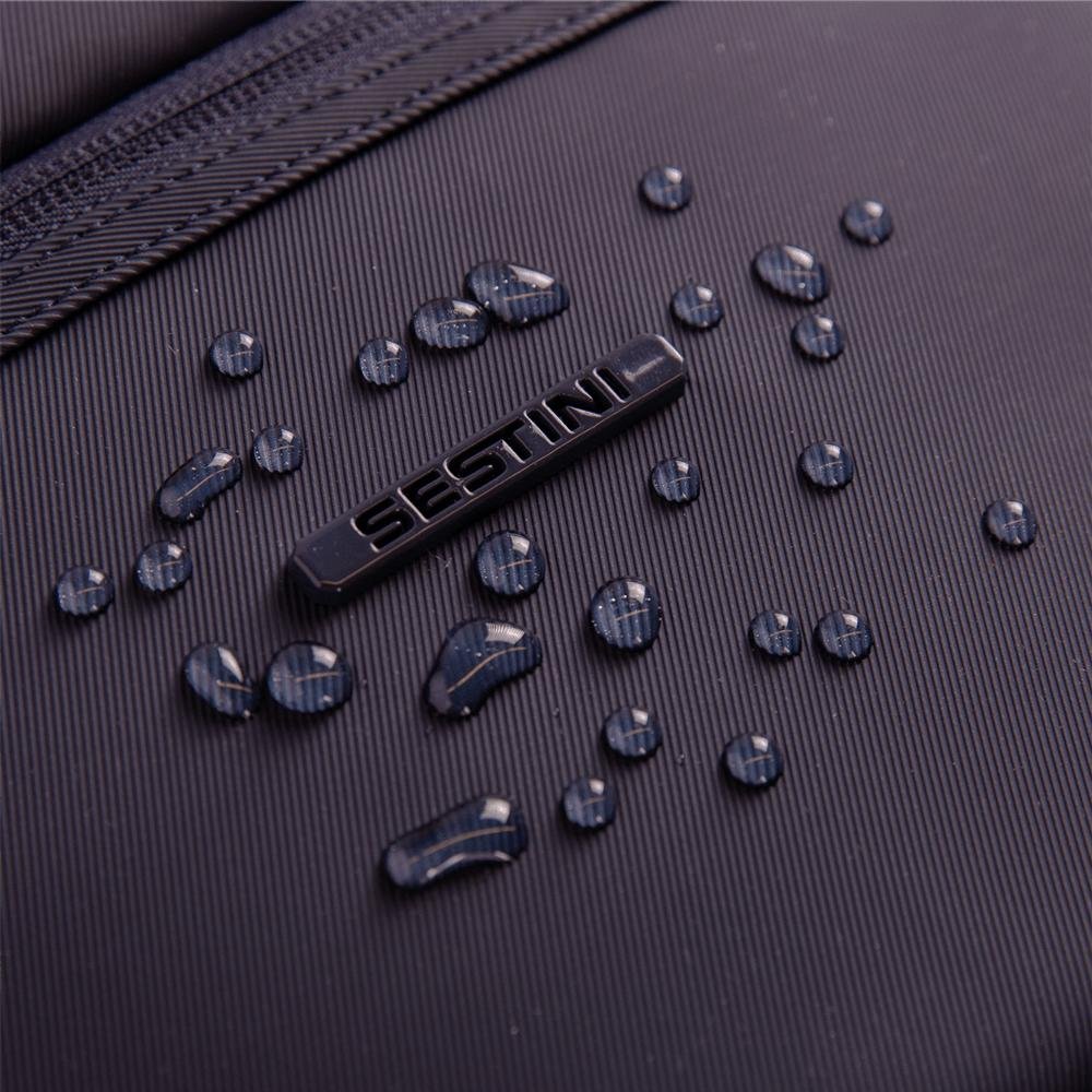 Mochila Grande Notebook 15,6 Sestini Hydroblock F - Azul Azul Marinho 12