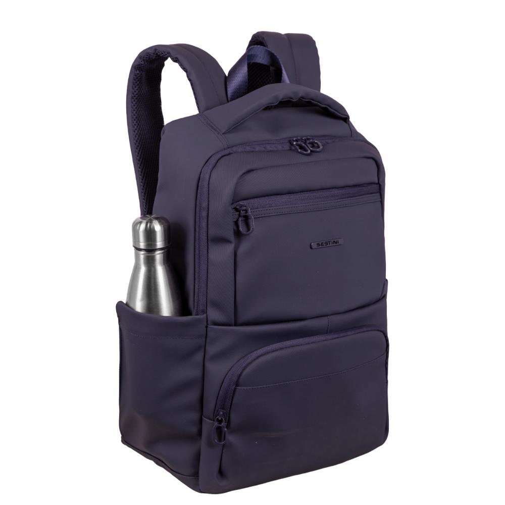 Mochila Grande Notebook 15,6 Sestini Hydroblock F - Azul Azul Marinho 5