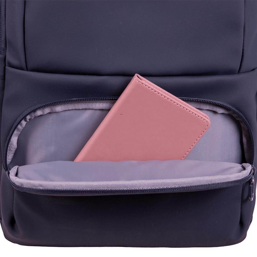Mochila Grande Notebook 15,6 Sestini Hydroblock F - Azul Azul Marinho 9