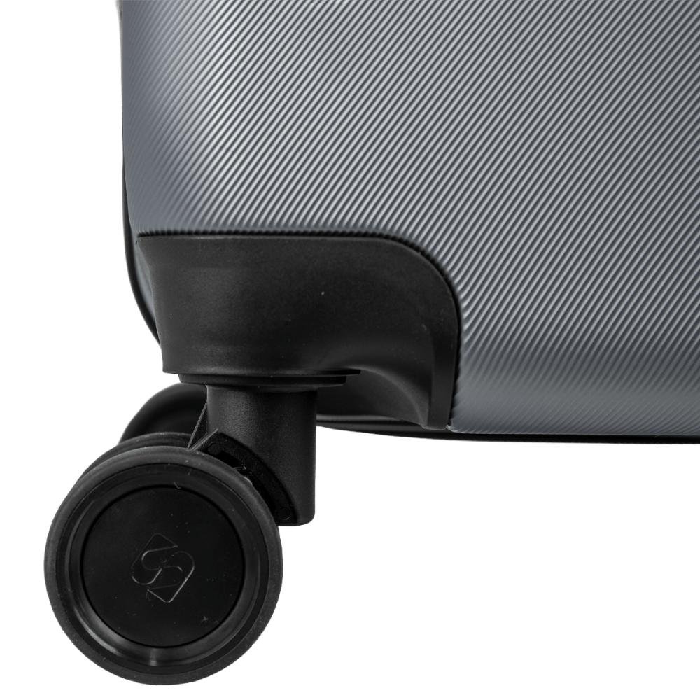Mala de Viagem Média em ABS com Rodas 360º Gama 4 - Grafite Cinza 11