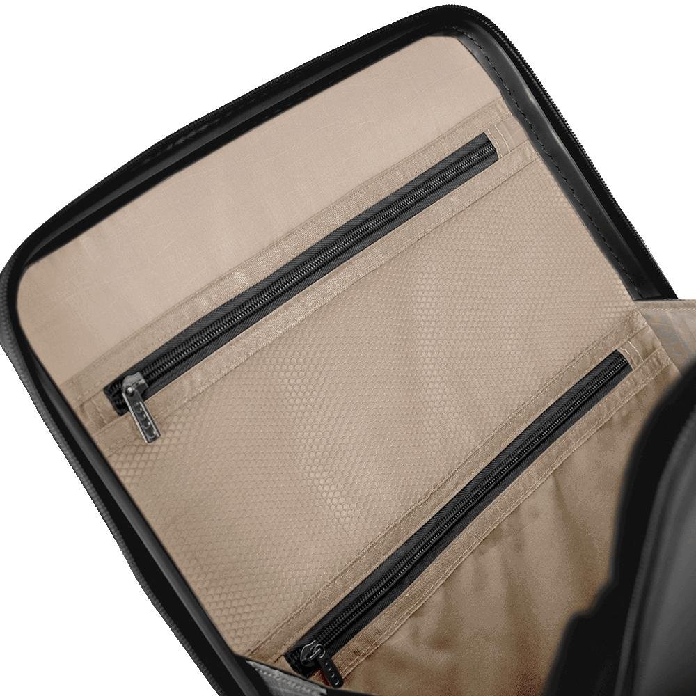 Mala de Viagem Bordo em Polipro Rodas 360º PP Duo - Preto Preto 8