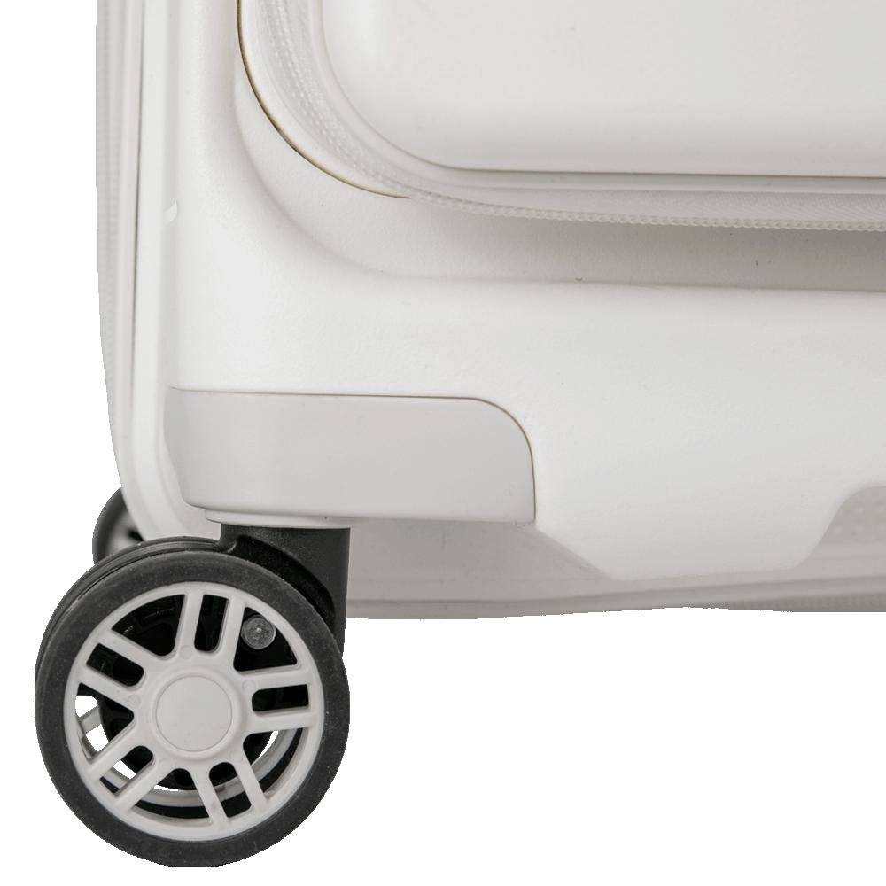 Mala de Viagem Média 23 kg em Polipropileno com Rodas 360° PP Duo - Branco Branco 11