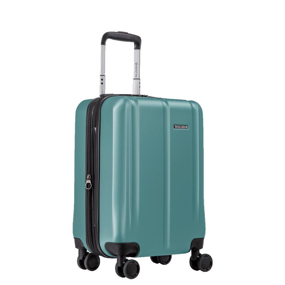Mala de Viagem Bordo 10 kg ABS com Rodas 360° Gama 4 - Verde Verde 3