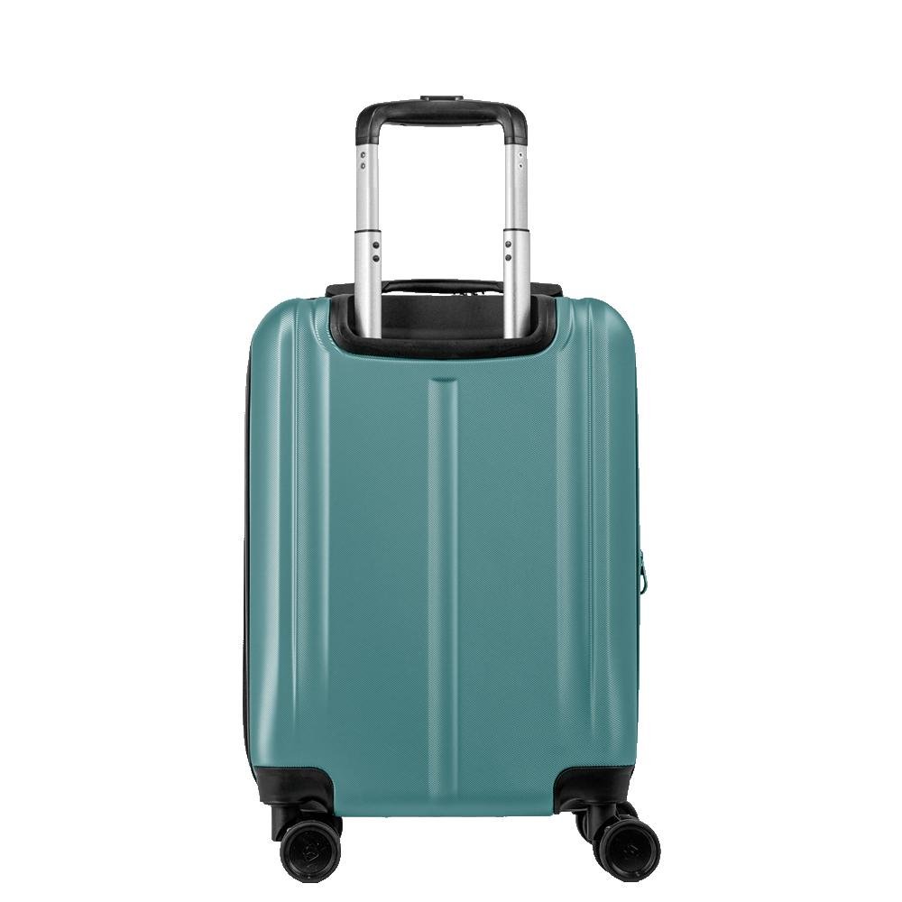 Mala de Viagem Bordo 10 kg ABS com Rodas 360° Gama 4 - Verde Verde 4
