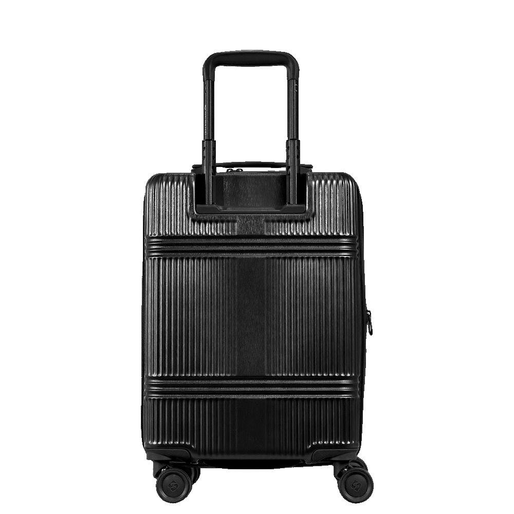 Mala de Viagem Bordo 10kg ABS com Rodas 360° Croma - Preto Preto 4
