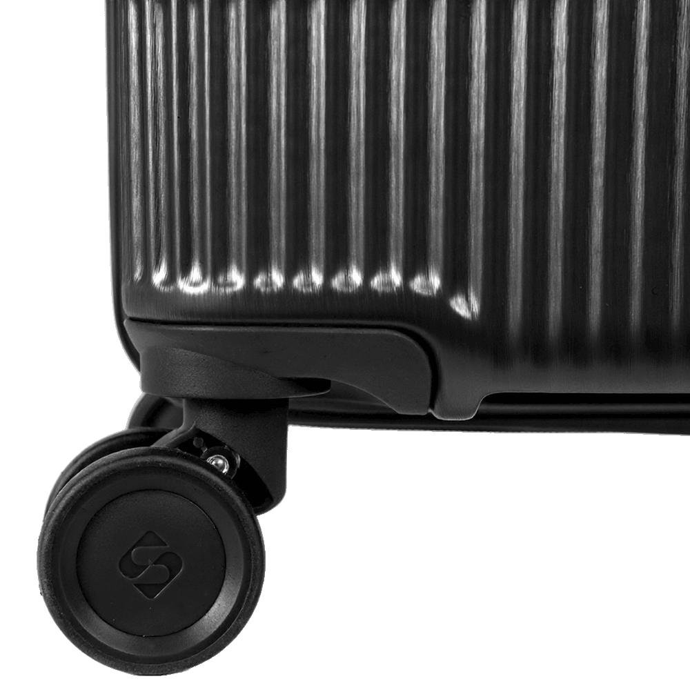 Mala de Viagem Bordo 10kg ABS com Rodas 360° Croma - Preto Preto 9