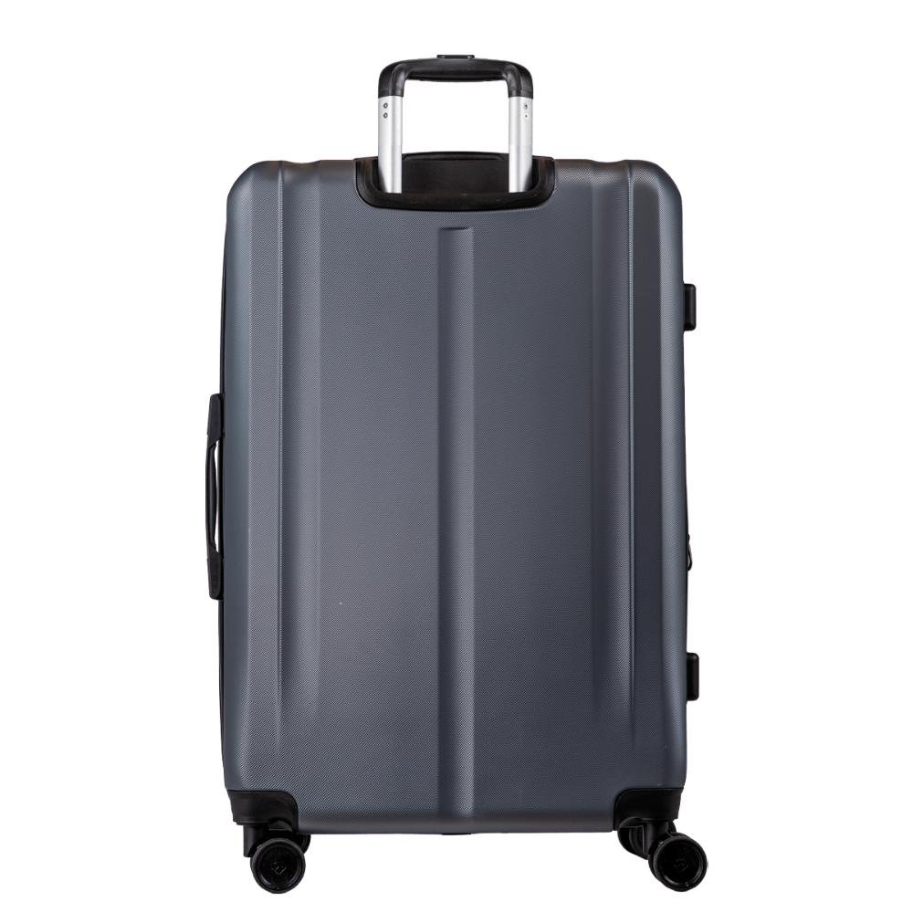 Mala de Viagem Grande 32 kg em ABS com Rodas 360º Gama 4 - Grafite Cinza 4