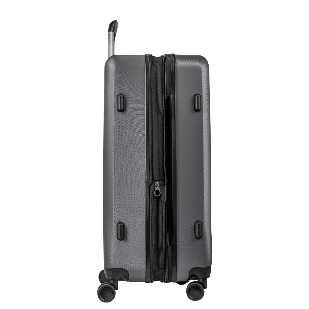 Mala de Viagem Grande 32 kg em ABS com Rodas 360º Gama 4 - Grafite
