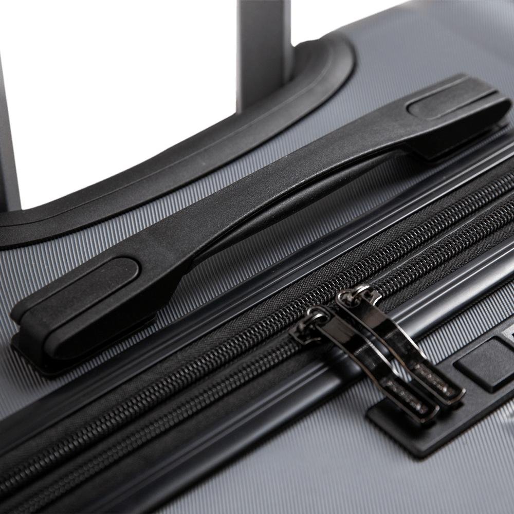 Mala de Viagem Grande 32 kg em ABS com Rodas 360º Gama 4 - Grafite Cinza 9