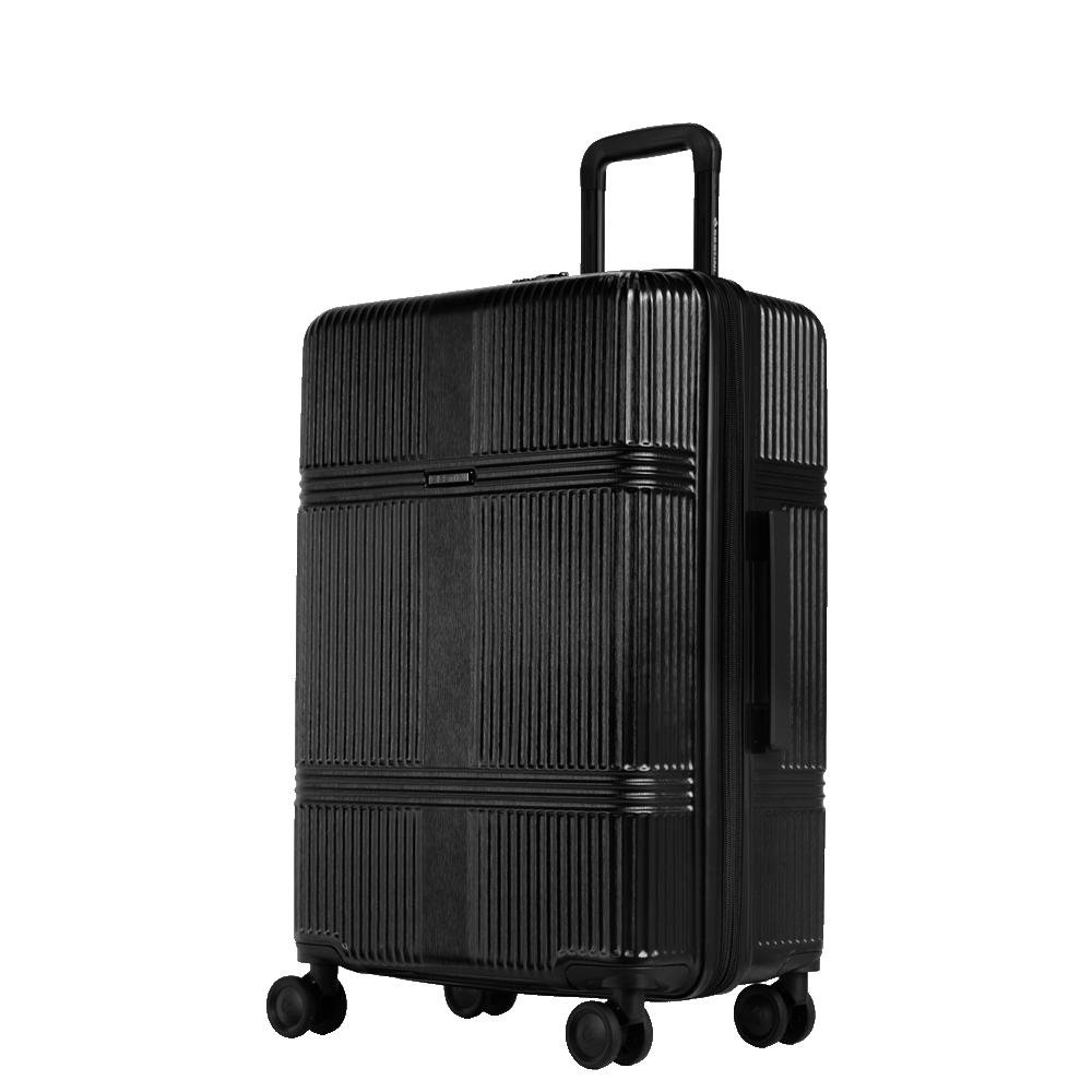 Mala de Viagem Média 23 kg ABS com Rodas 360° Croma - Preto