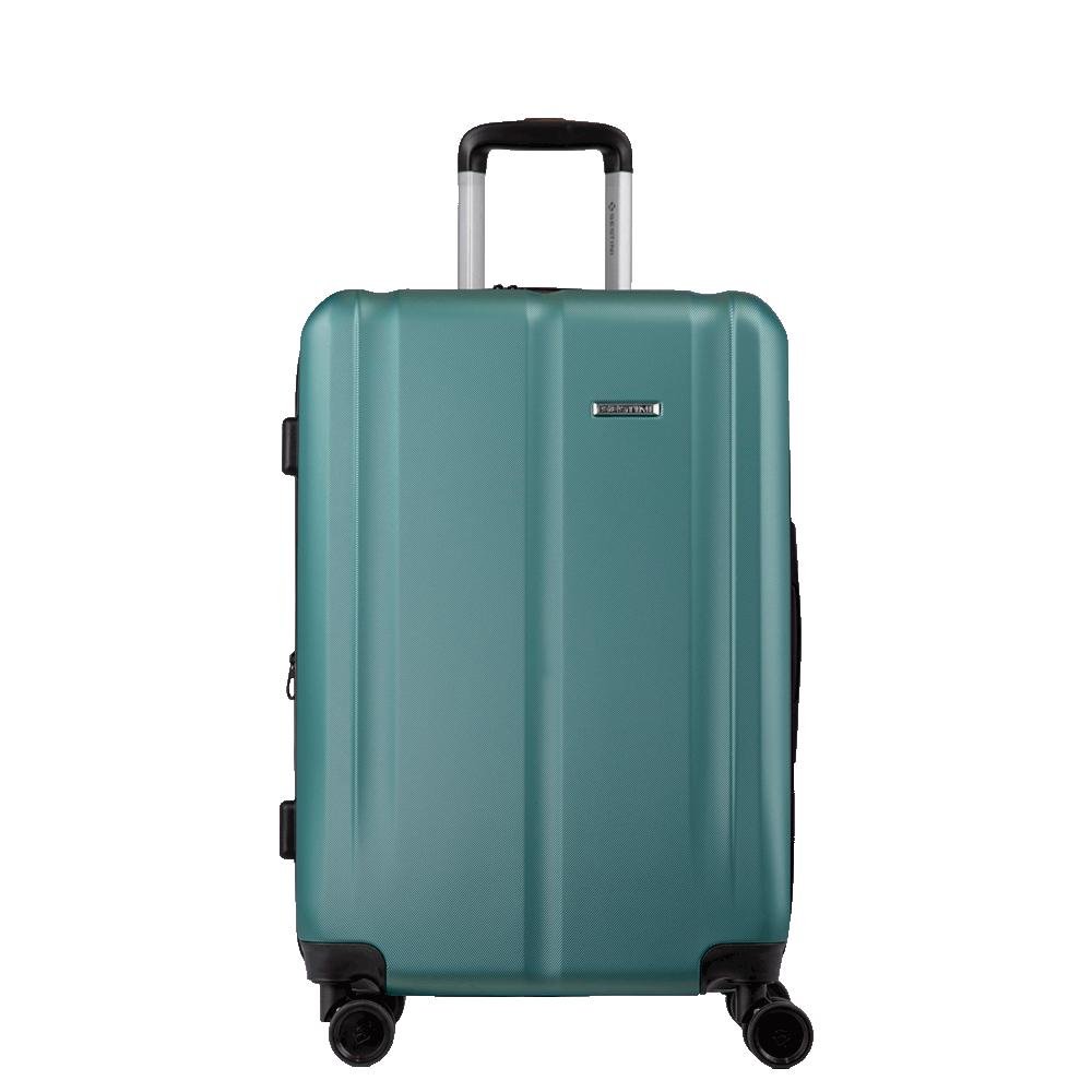 Mala de Viagem Média 23 kg ABS com Rodas 360° Gama 4 - Verde Verde 2