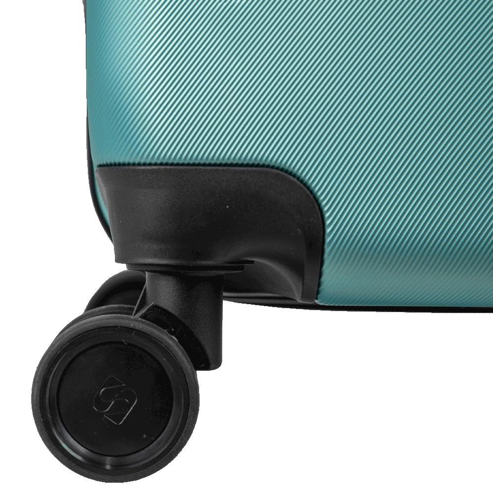 Mala de Viagem Média 23 kg ABS com Rodas 360° Gama 4 - Verde Verde 11