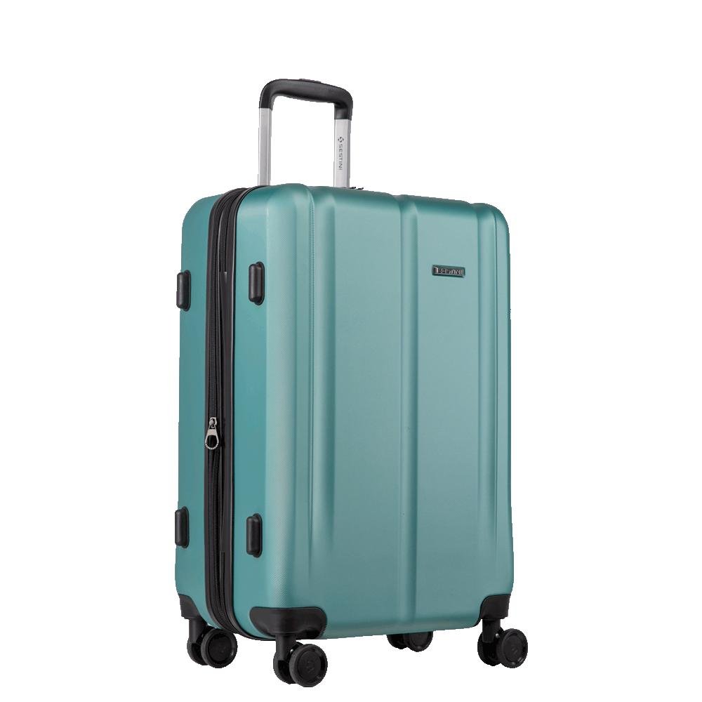 Mala de Viagem Média 23 kg ABS com Rodas 360° Gama 4 - Verde Verde 3