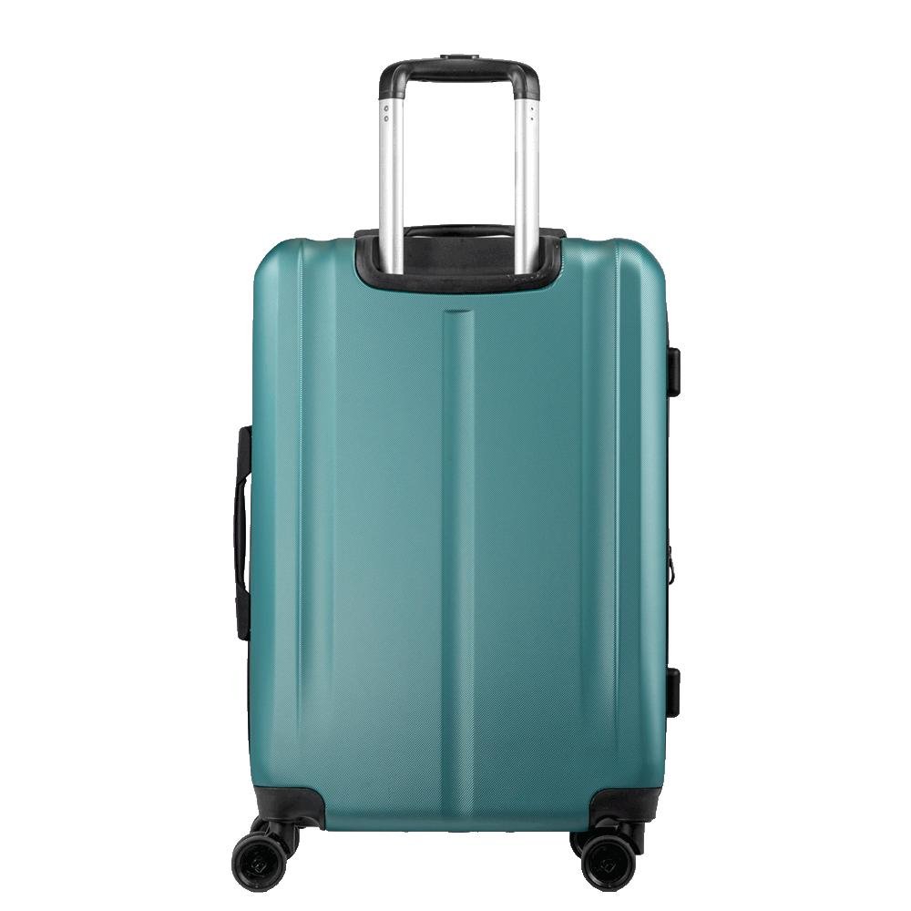 Mala de Viagem Média 23 kg ABS com Rodas 360° Gama 4 - Verde Verde 4