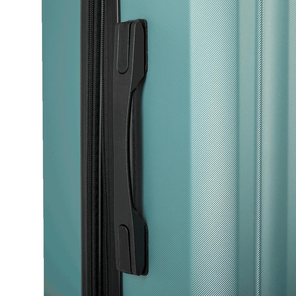 Mala de Viagem Média 23 kg ABS com Rodas 360° Gama 4 - Verde Verde 8