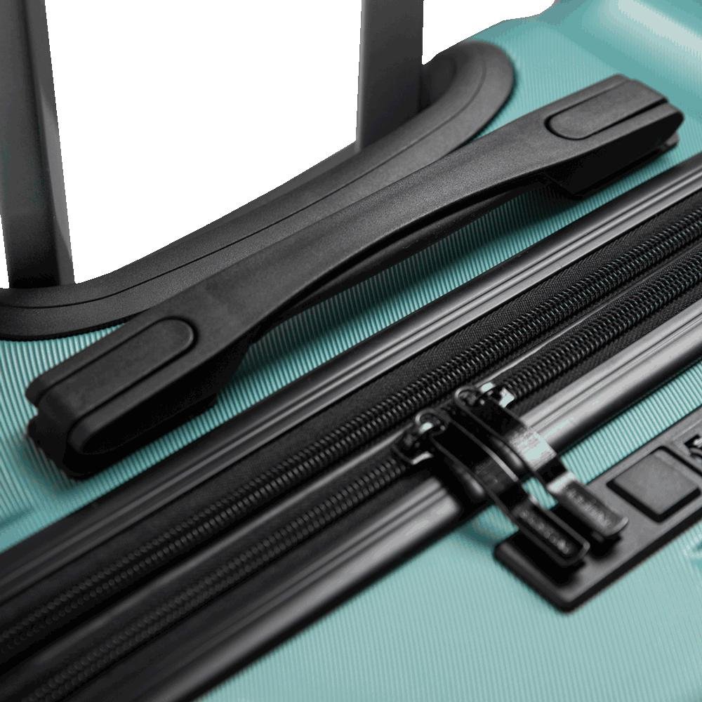 Mala de Viagem Média 23 kg ABS com Rodas 360° Gama 4 - Verde Verde 9