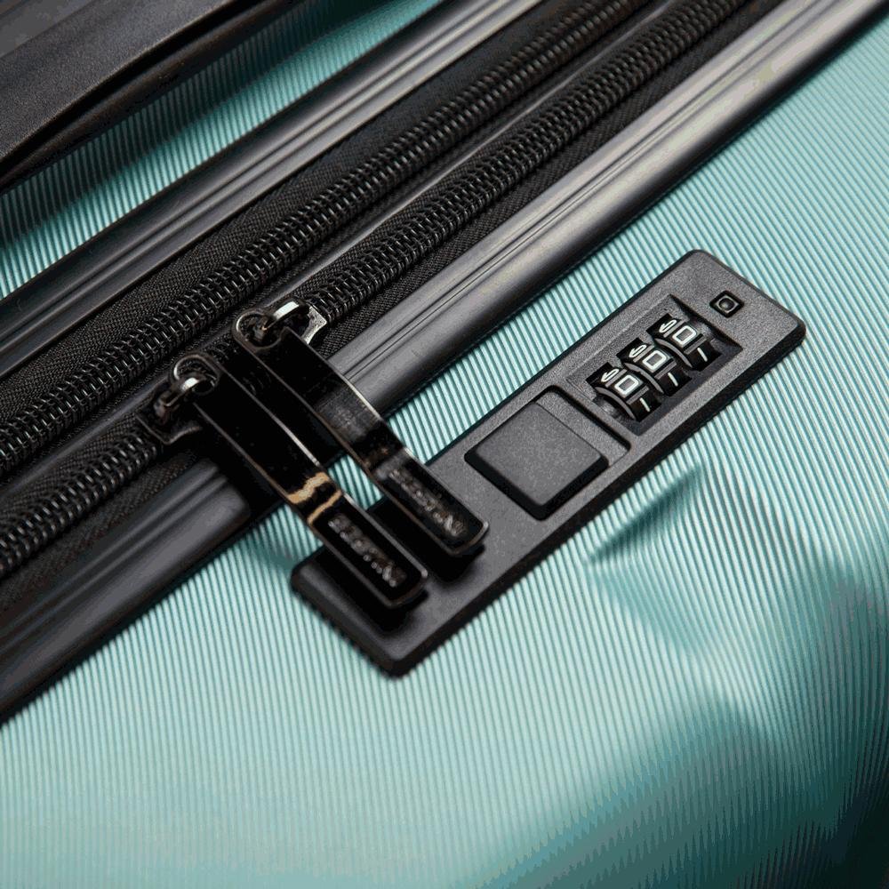 Mala de Viagem Média 23 kg ABS com Rodas 360° Gama 4 - Verde Verde 10