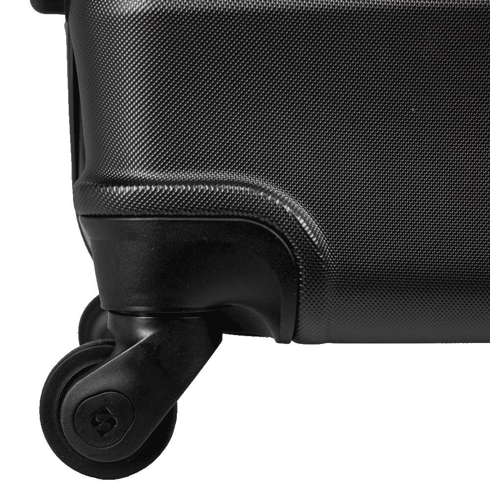 Mala de Viagem Grande 32 kg ABS com Rodas 360° Basic - Grafite Cinza 7