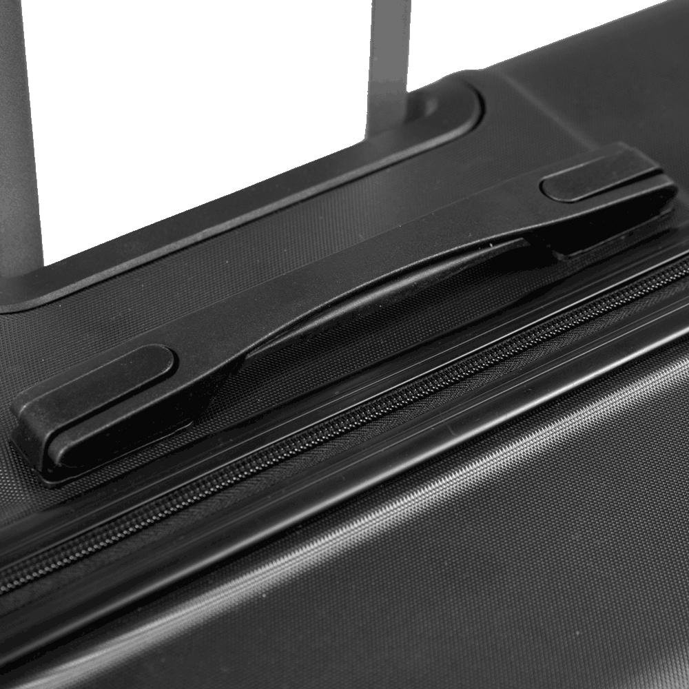 Mala de Viagem Grande 32 kg ABS com Rodas 360° Basic - Grafite Cinza 9