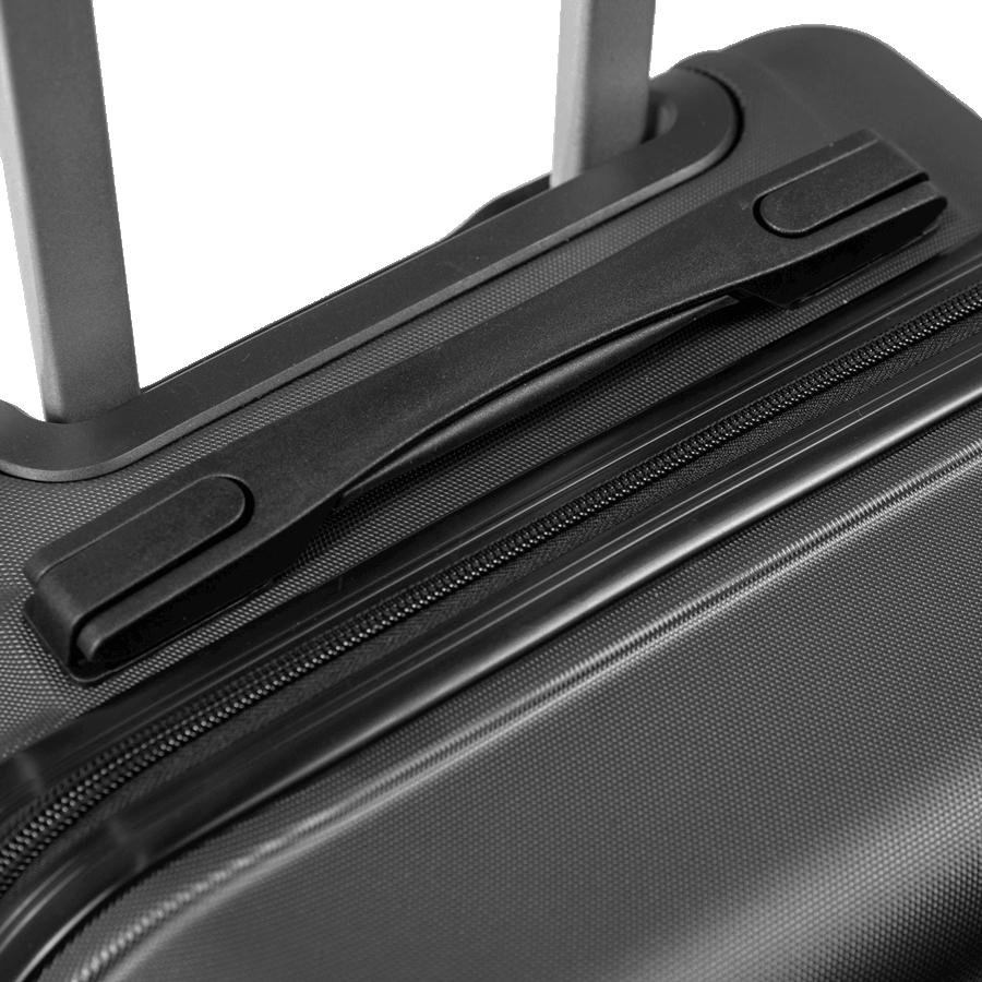 Mala de Viagem Bordo 10 kg ABS com Rodas 360° Basic - Grafite Cinza 9