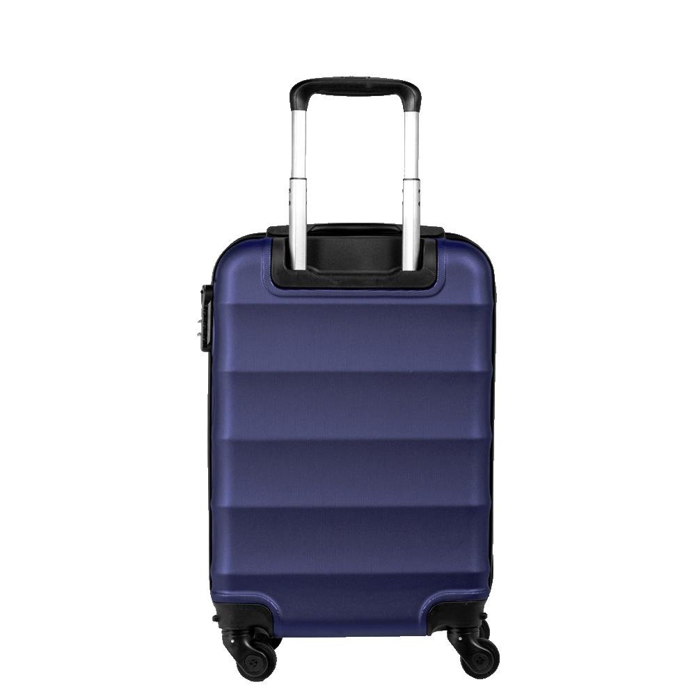 Mala de Viagem Bordo 10 kg ABS com Rodas 360° Basic - Azul marinho Azul 3