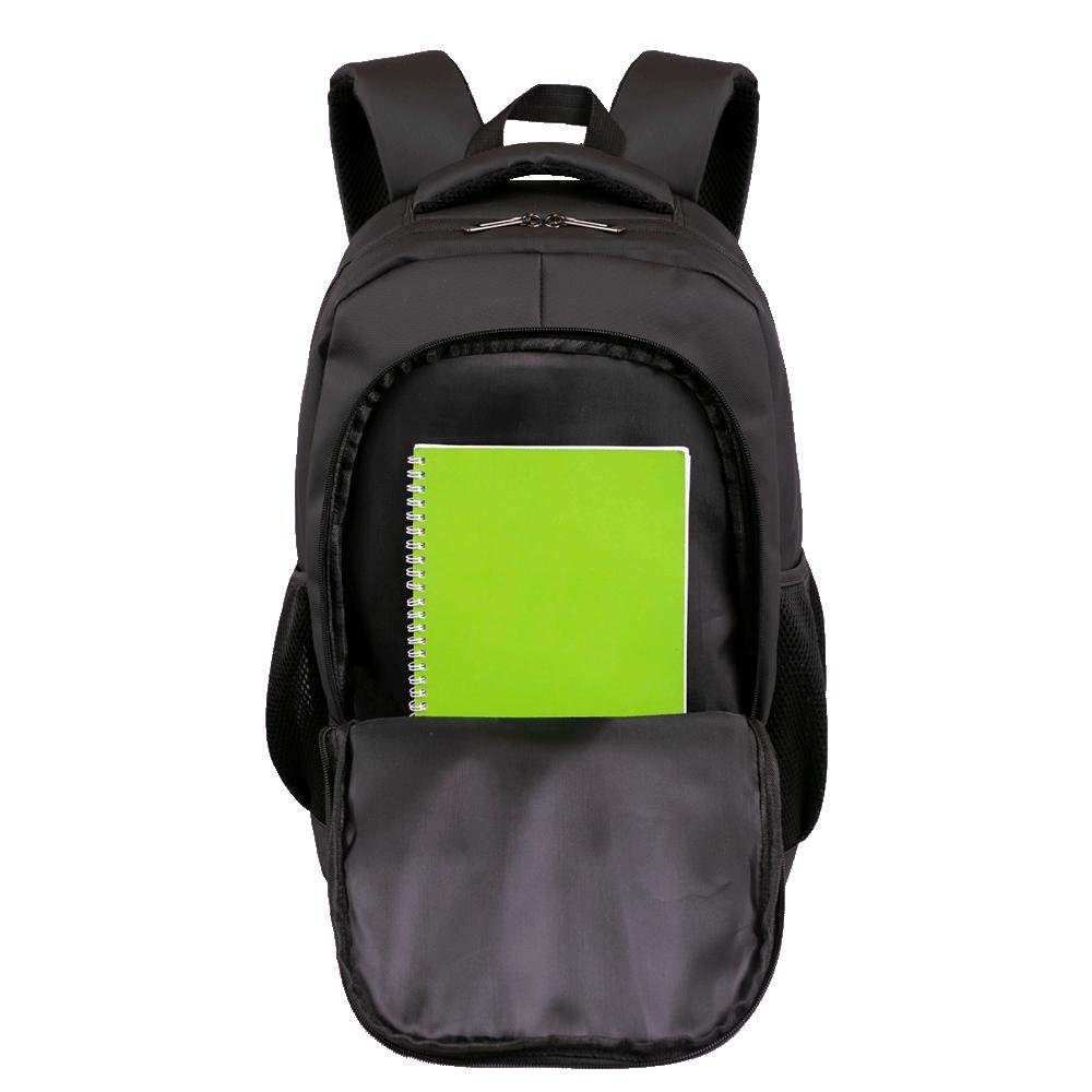 Mochila Grande Notebook 15,6 Sestini City I Hydroblock - Preto Preto 6