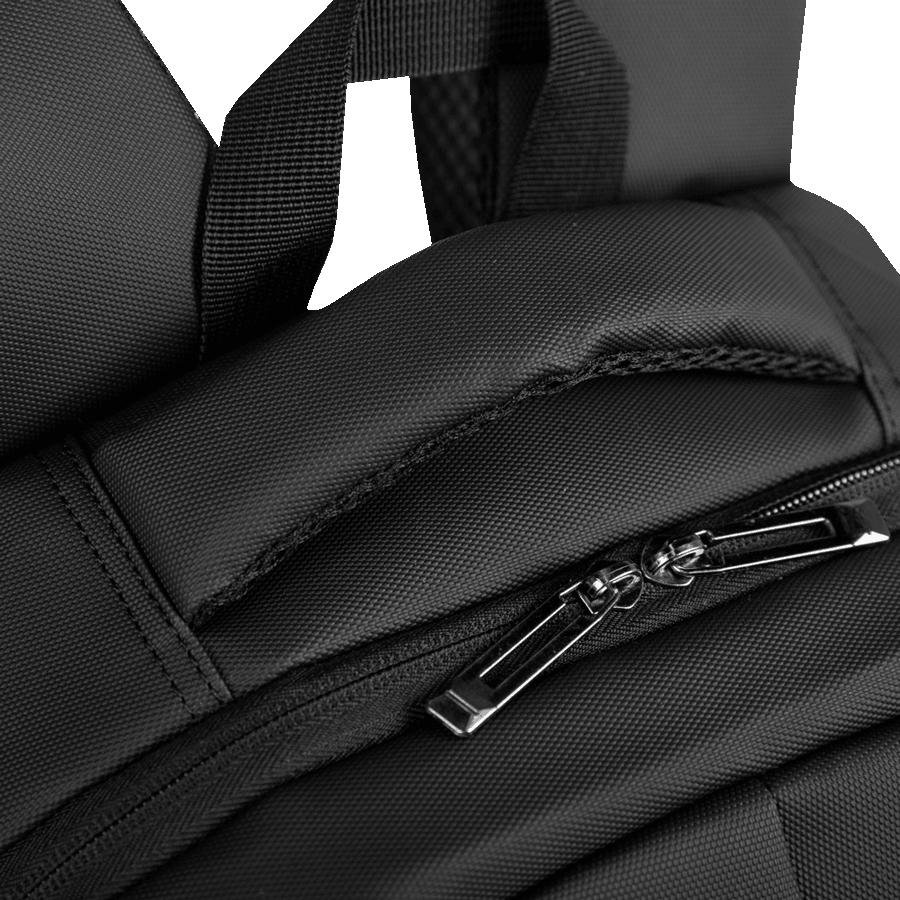 Mochila Grande Notebook 15,6 Sestini City I Hydroblock - Preto Preto 7