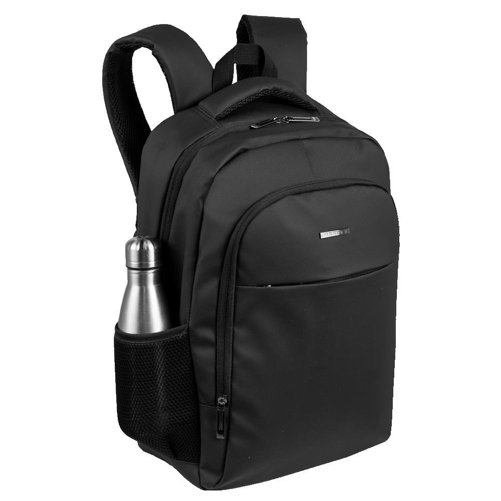 Mochila Grande Notebook 15,6 Sestini City I Hydroblock - Preto Preto 8
