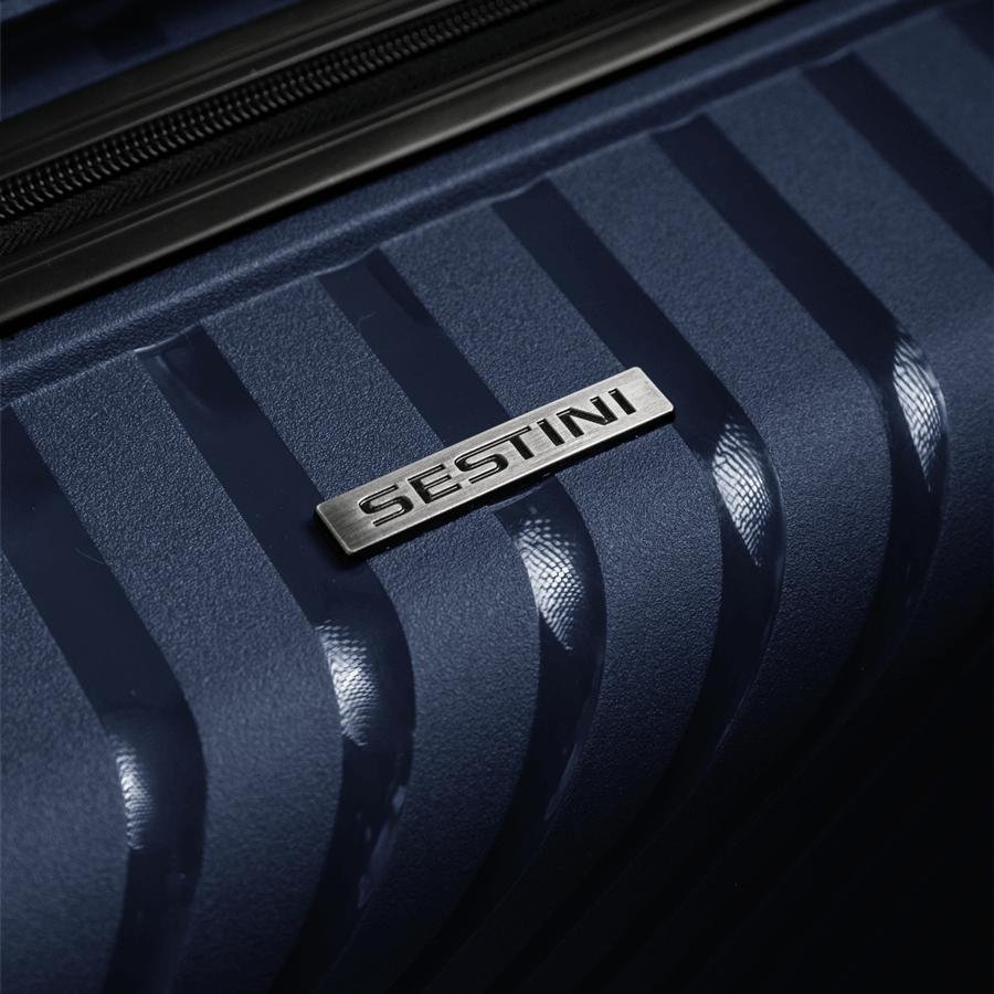 Mala de Viagem Média 23 kg Polipropileno com Rodas 360° PP Essencial 2 - Azul marinho Azul Marinho 11