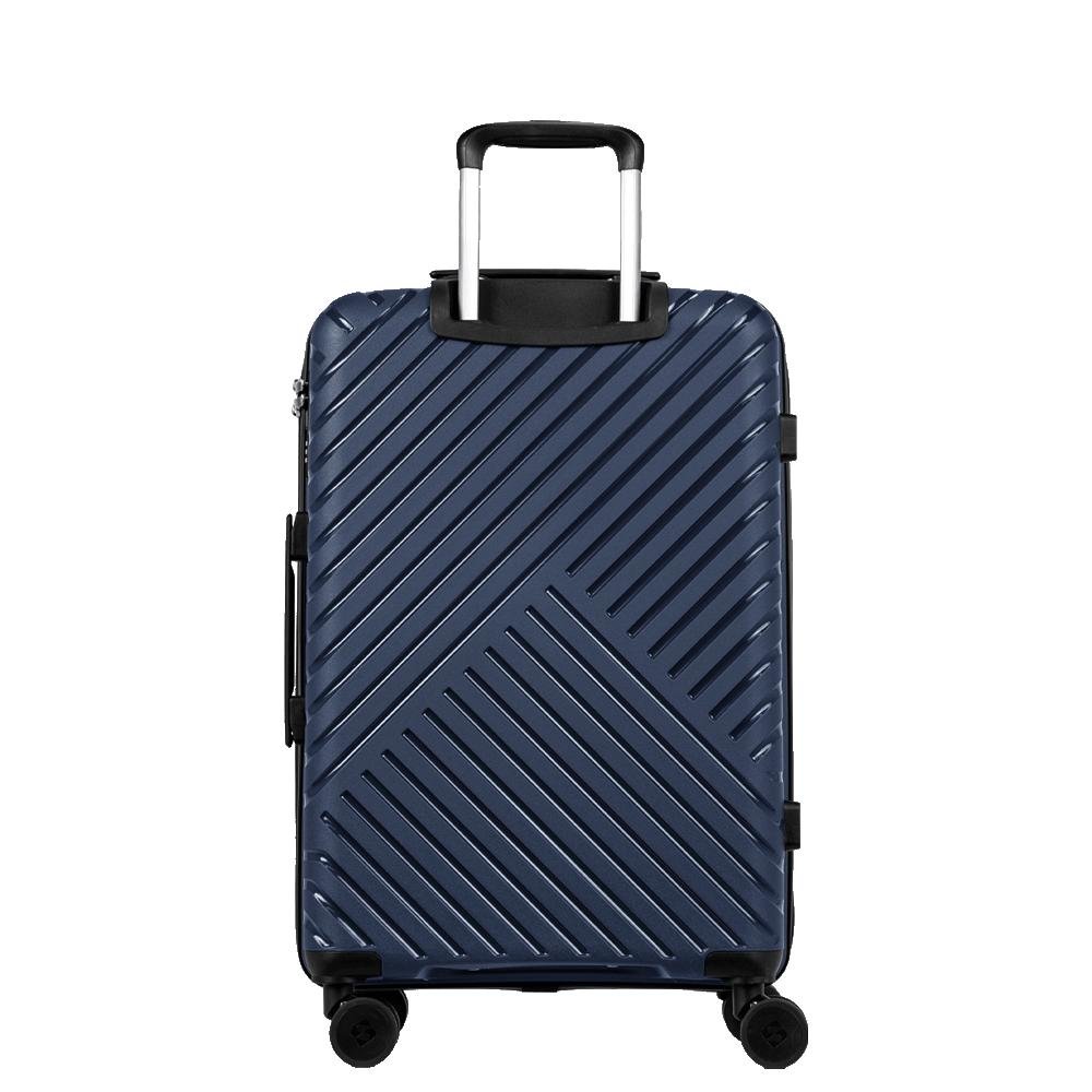 Mala de Viagem Média 23 kg Polipropileno com Rodas 360° PP Essencial 2 - Azul marinho Azul Marinho 3