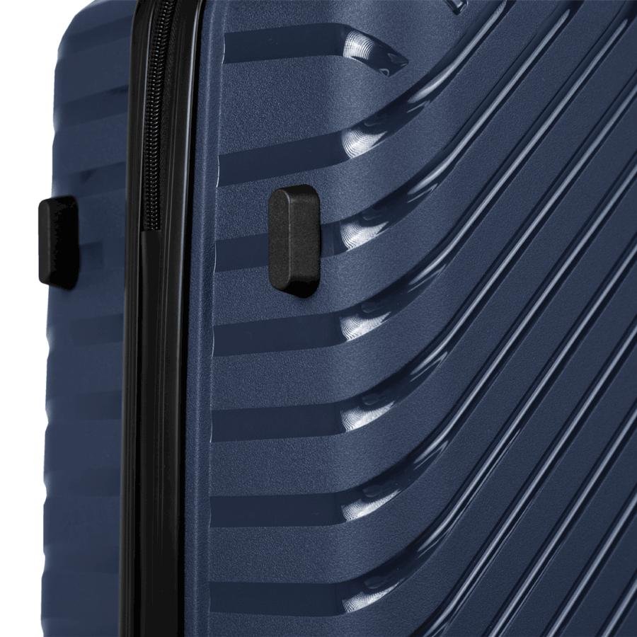 Mala de Viagem Média 23 kg Polipropileno com Rodas 360° PP Essencial 2 - Azul marinho Azul Marinho 10