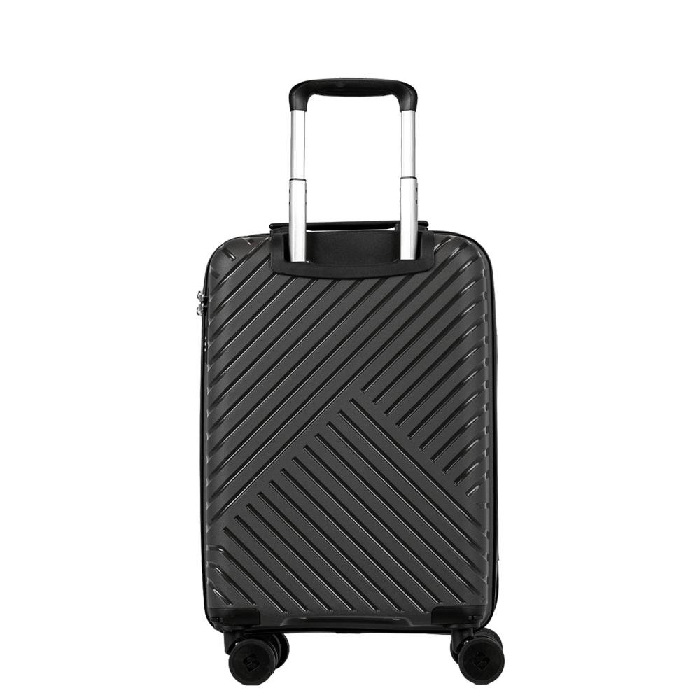 Mala de Viagem Bordo 10 kg Polipropileno com Rodas 360° PP Essencial 2 - Grafite Grafite 3