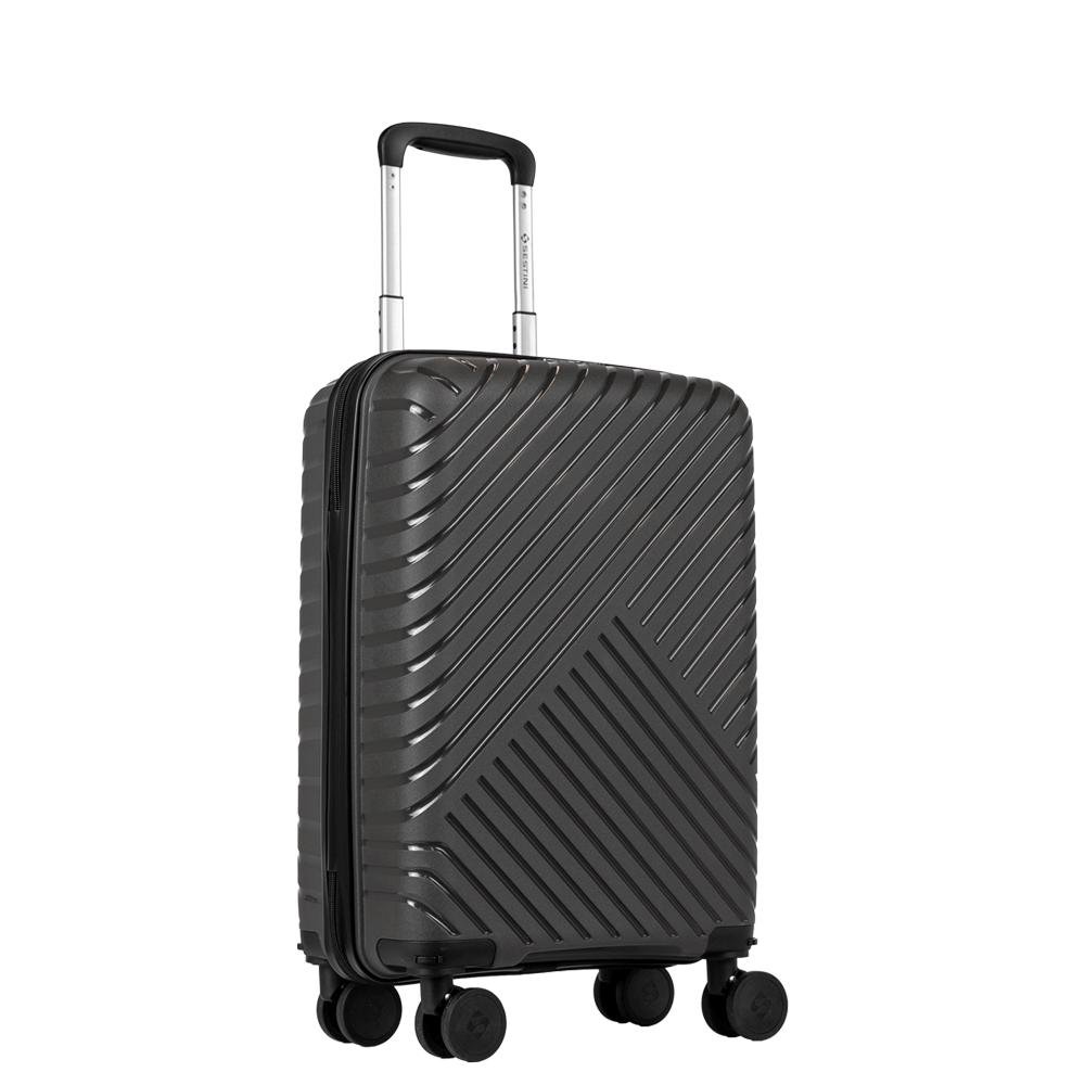 Mala de Viagem Bordo 10 kg Polipropileno com Rodas 360° PP Essencial 2 - Grafite Grafite 4
