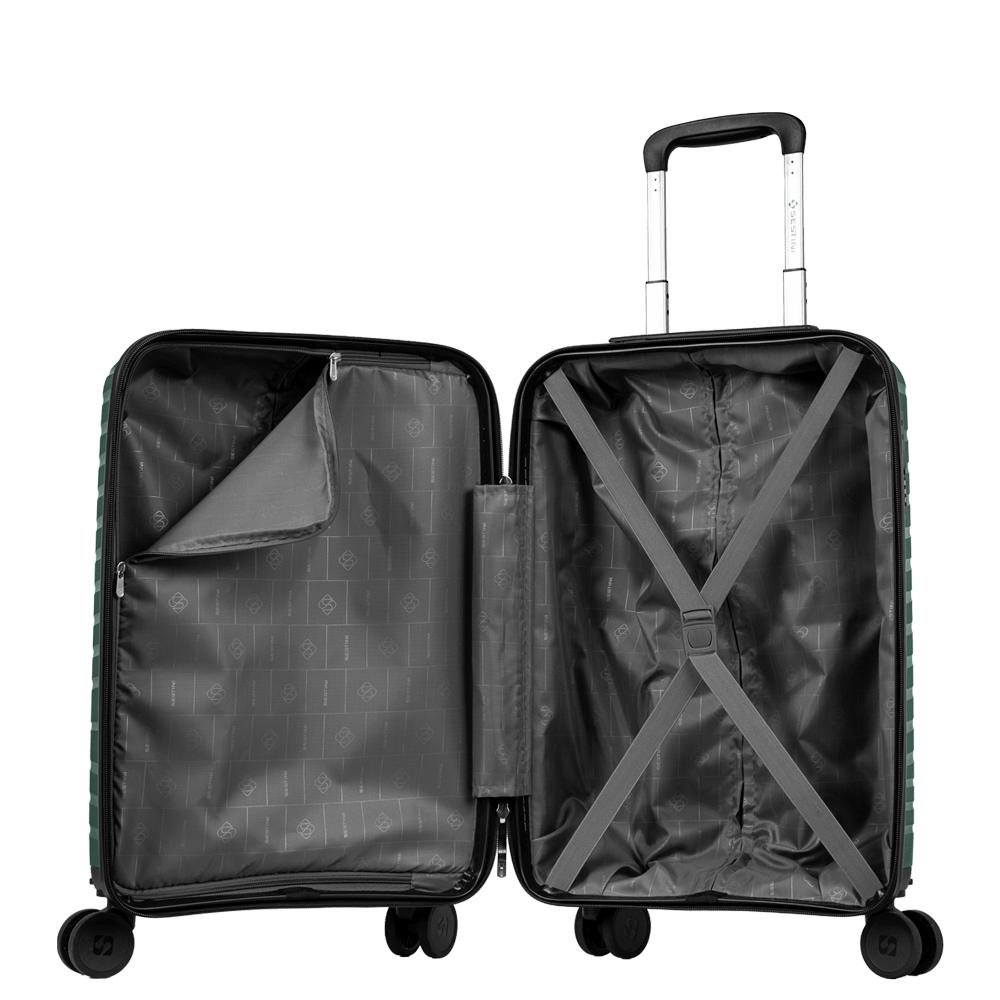 Mala de Viagem Bordo 10 kg Polipropileno com Rodas 360° PP Essencial 2 - Verde Verde 5