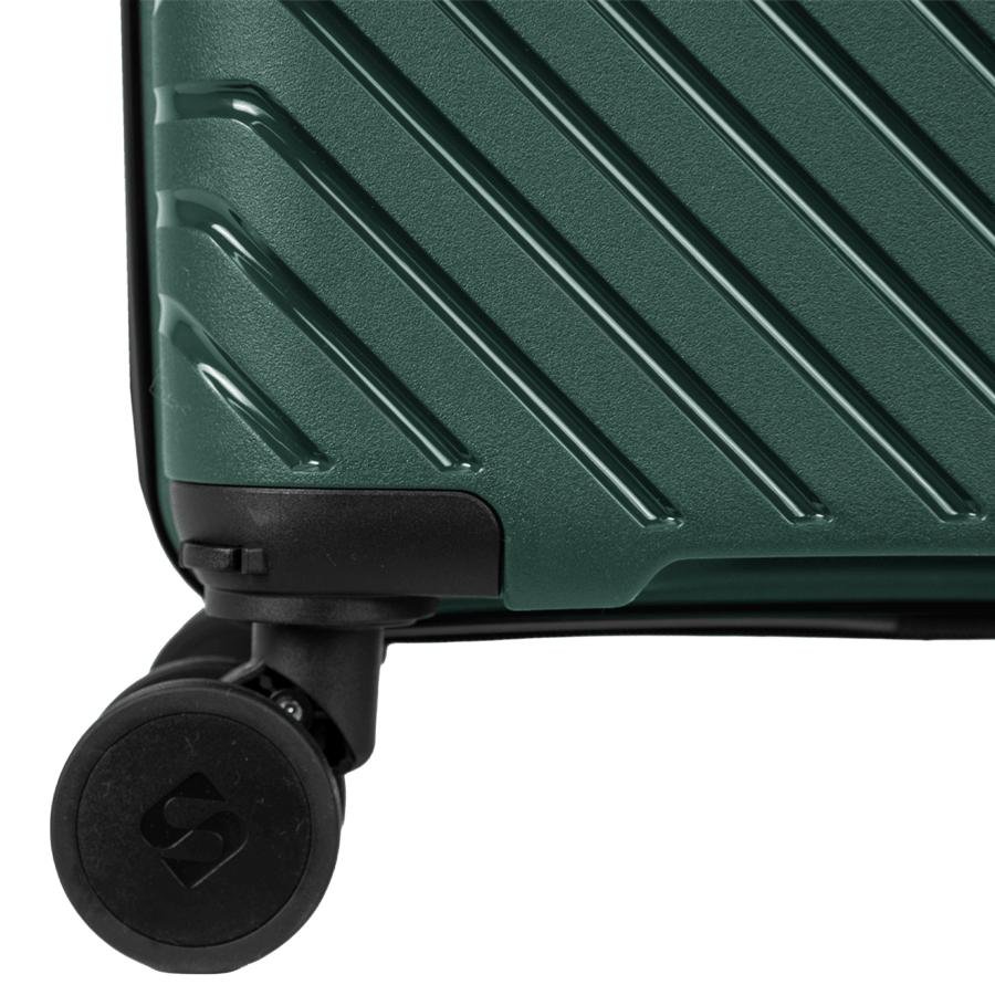 Mala de Viagem Bordo 10 kg Polipropileno com Rodas 360° PP Essencial 2 - Verde Verde 8