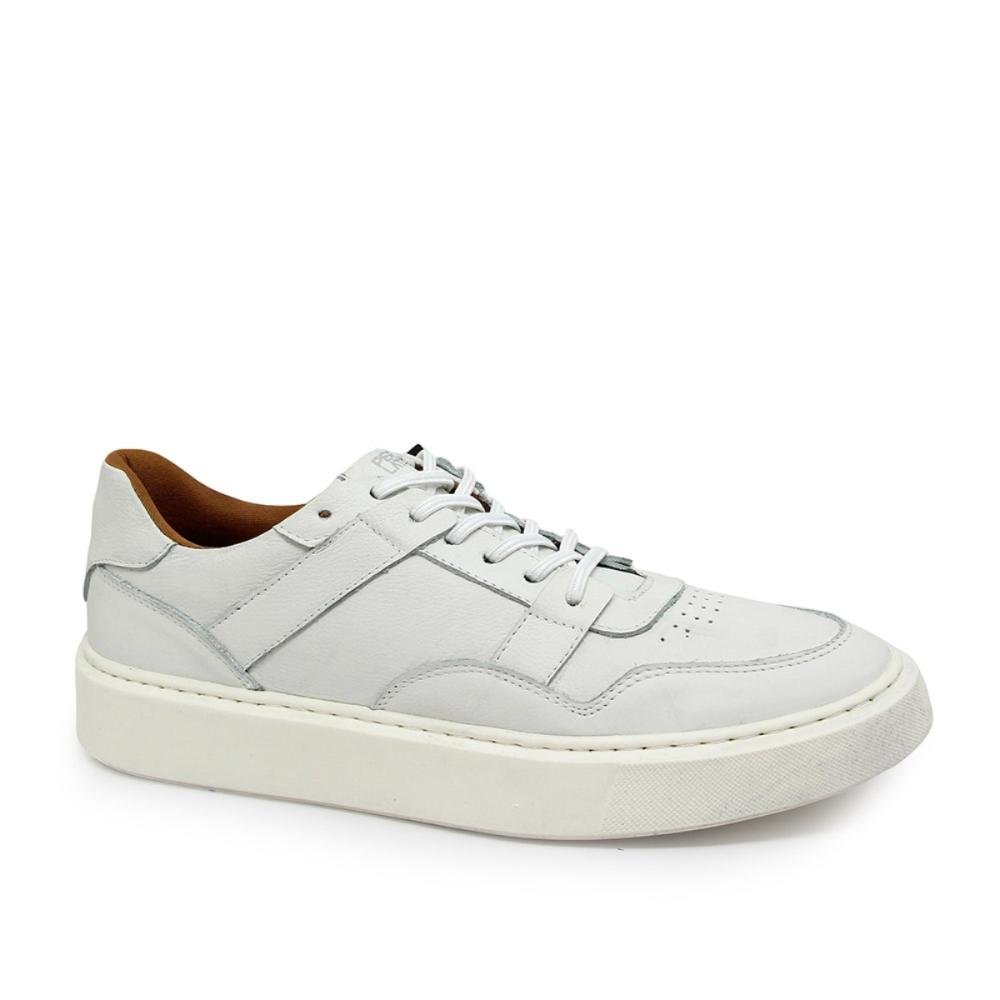 Tênis Casual Detroit Masculino Couro Confortavel Casual