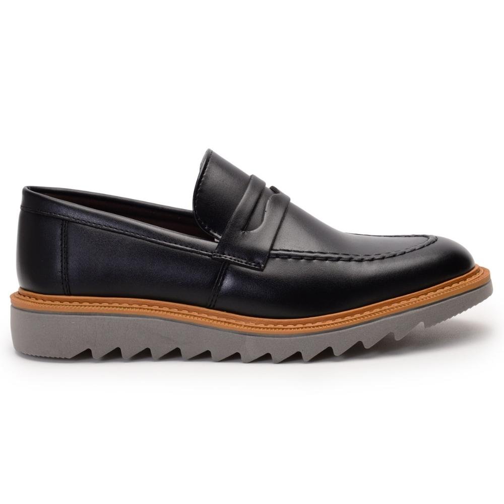 Mocassim Masculino Solado Tratorado Slip-On