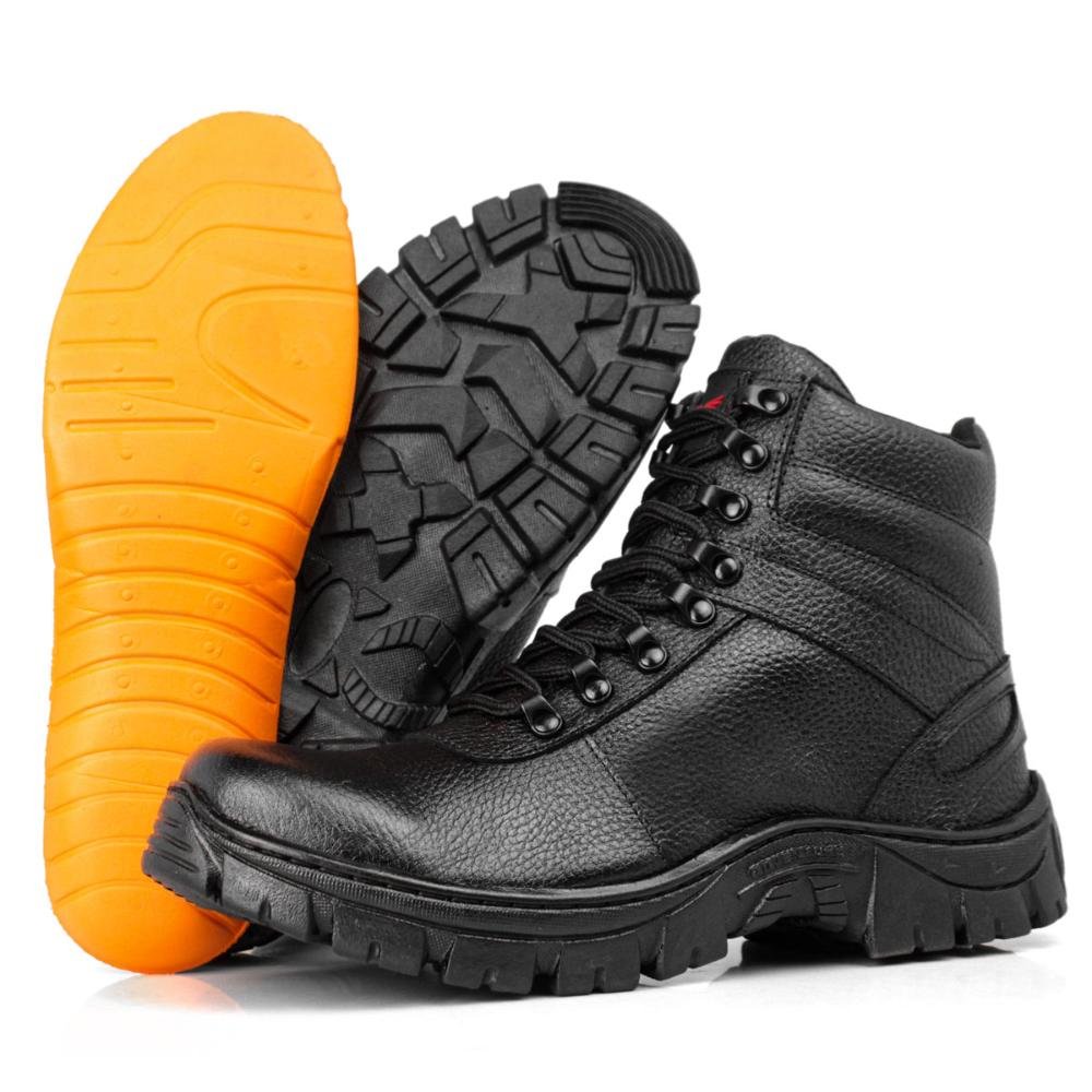 Bota Coturno Cadarço Masculina Preto 3