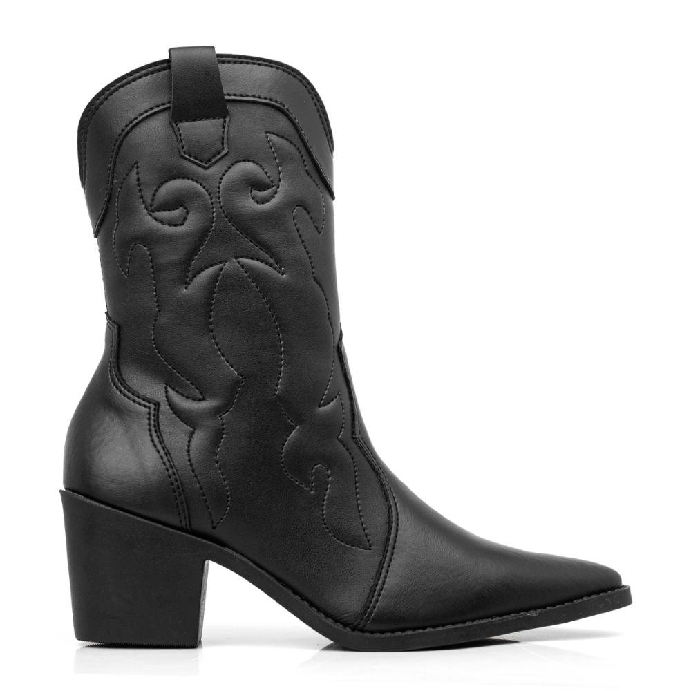 Bota Montaria Texana Feminina Preto 4