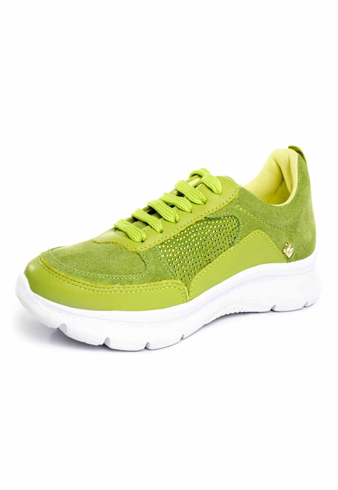 Tênis Mc Shoes 2139J - 01 Feminino Verde 1