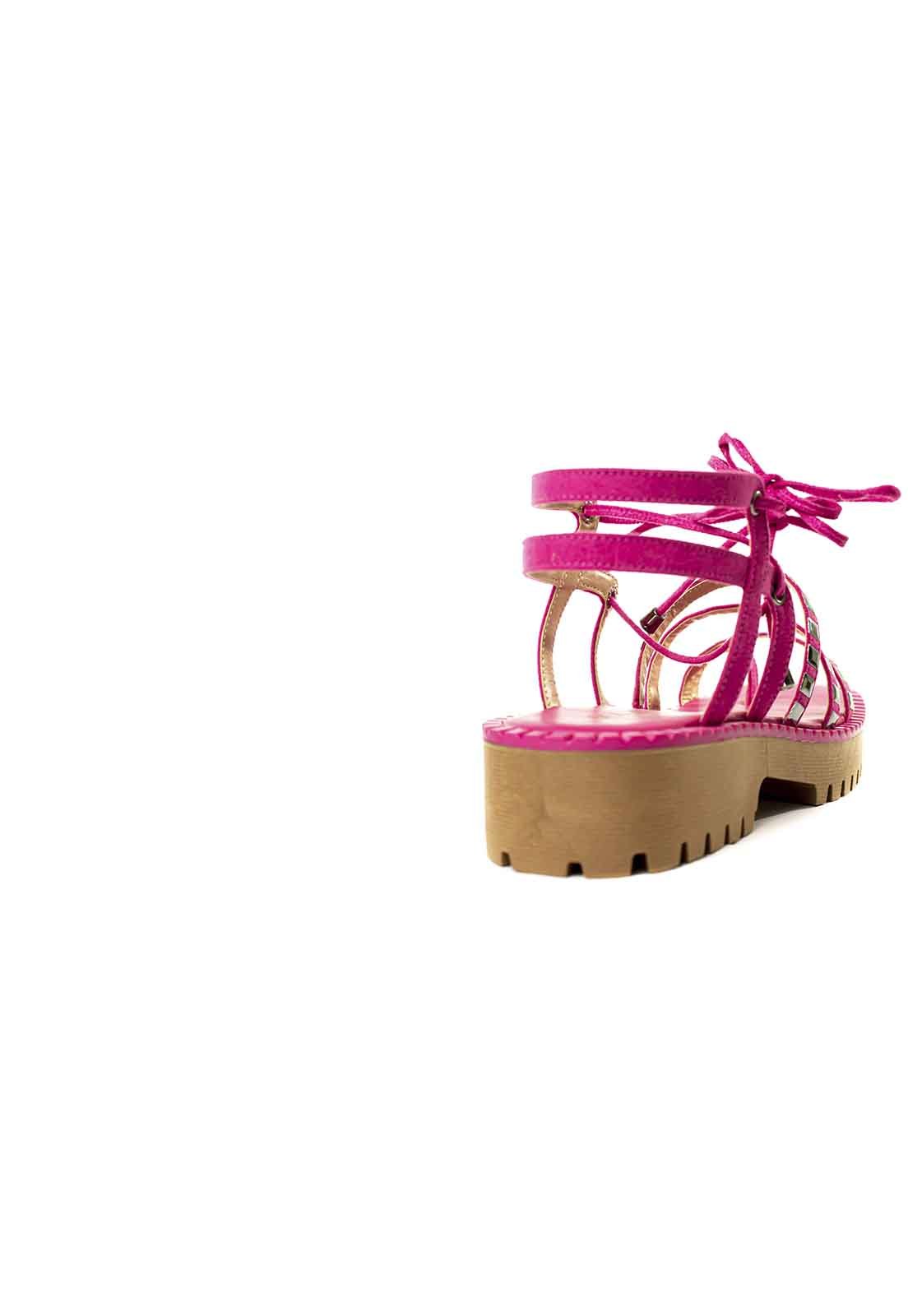 Sandália Mc Shoes 1000.01 Feminino Rosa 3