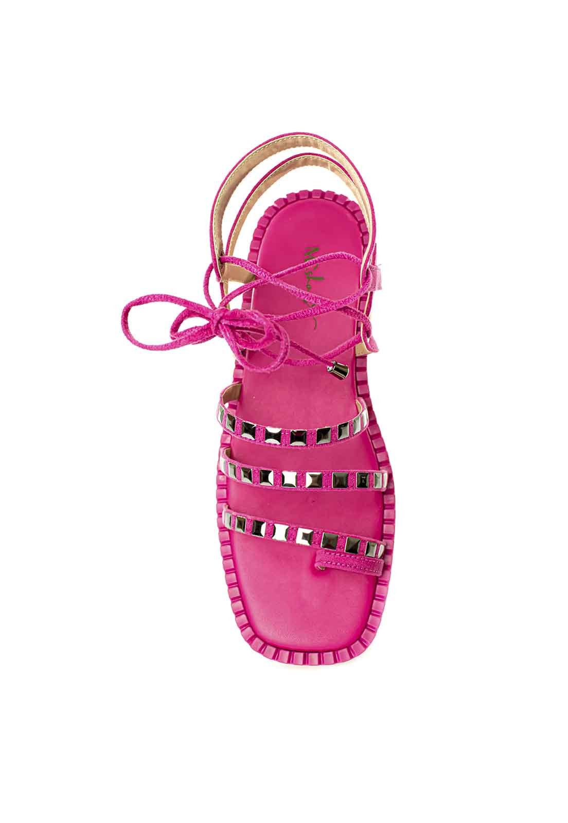 Sandália Mc Shoes 1000.01 Feminino Rosa 4