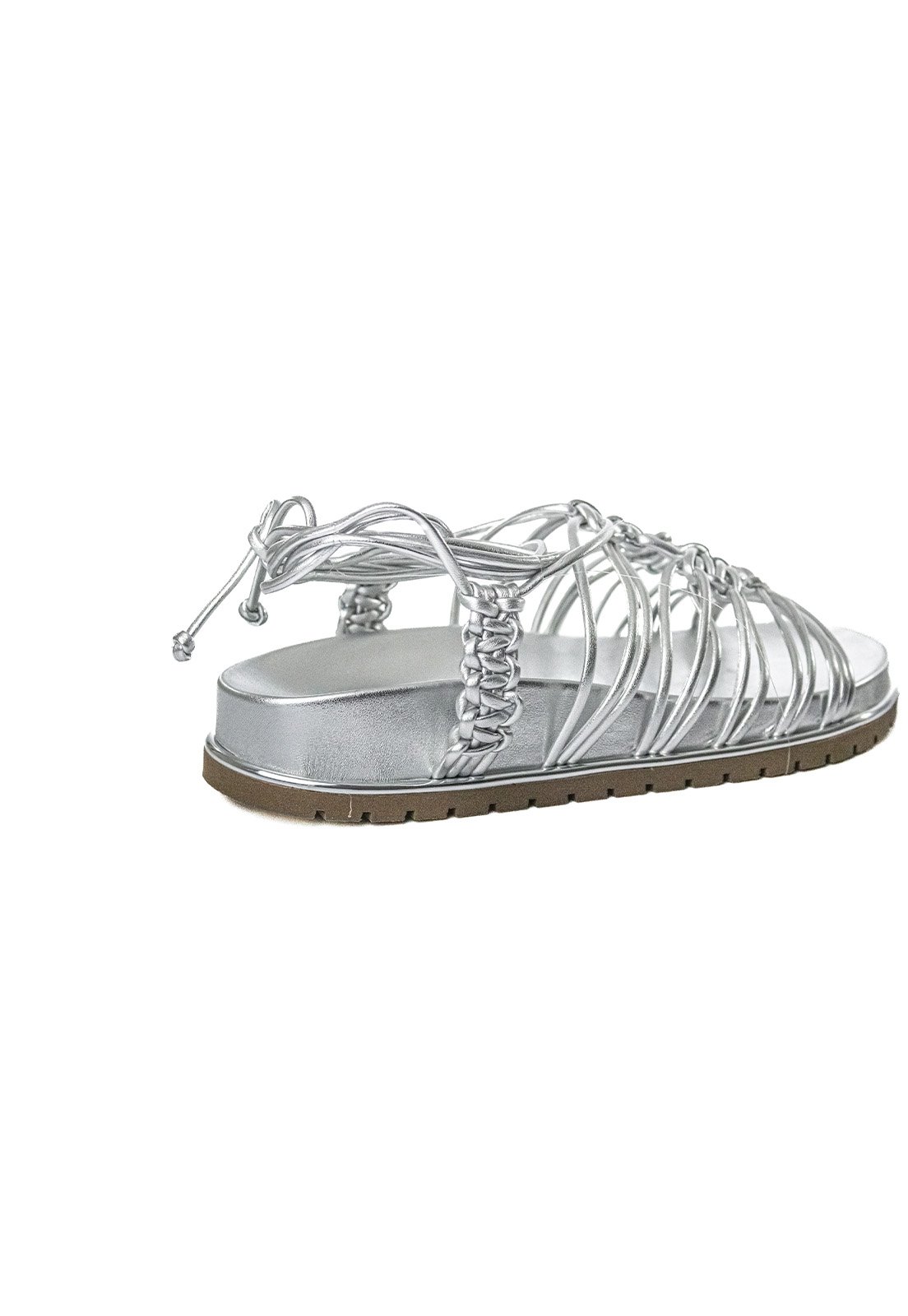 Rasteirinha Mc Shoes 3802.9246 Prata 2