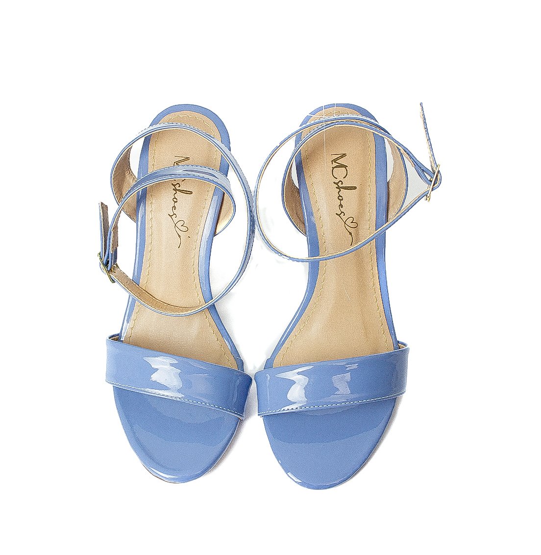 Sandália Mc Shoes 90117 Feminino Azul 5