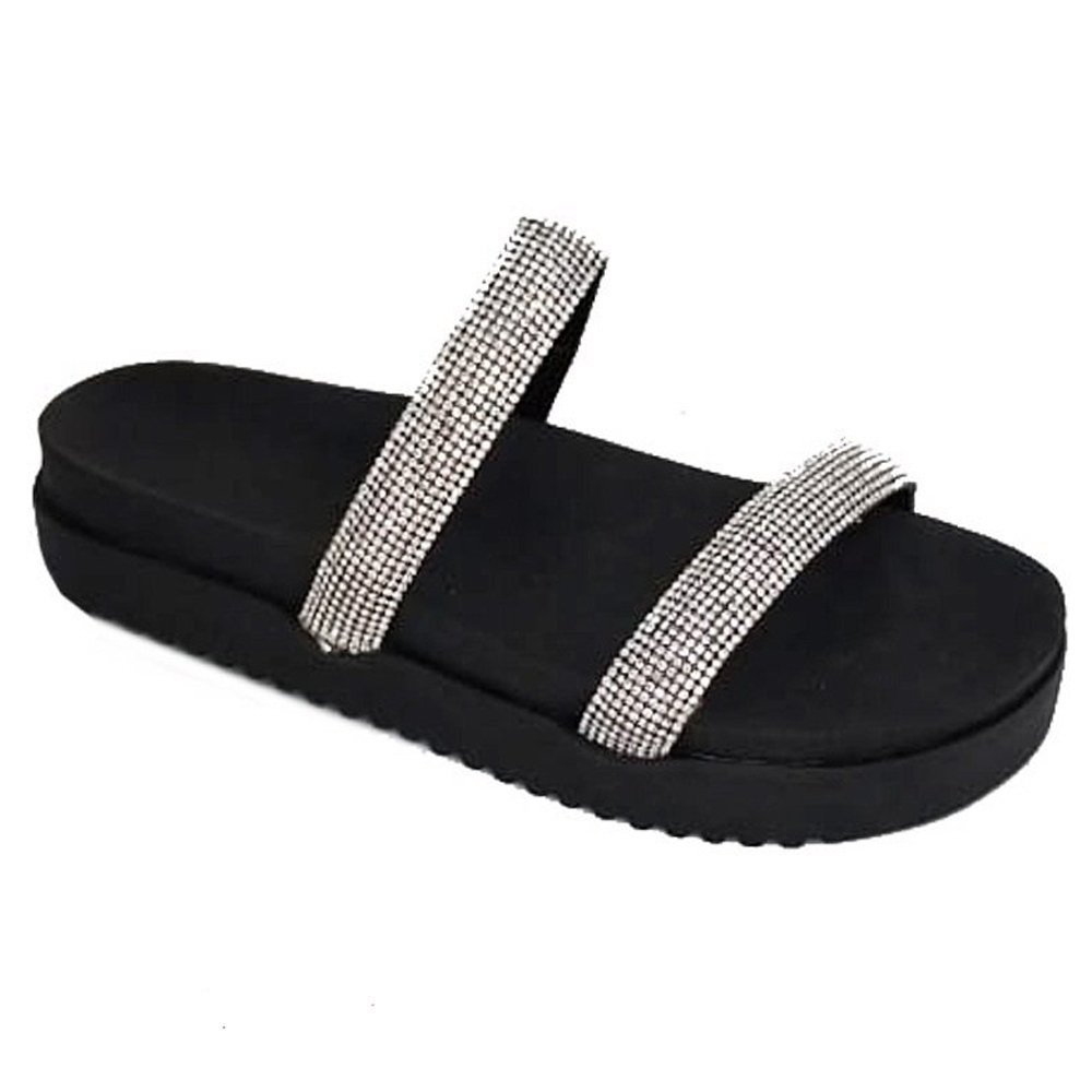 Papete Krn Shoes FLATFORM Feminino 2957 Preto 2