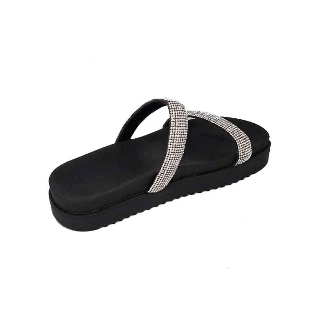 Papete Krn Shoes FLATFORM Feminino 2957 Preto 3